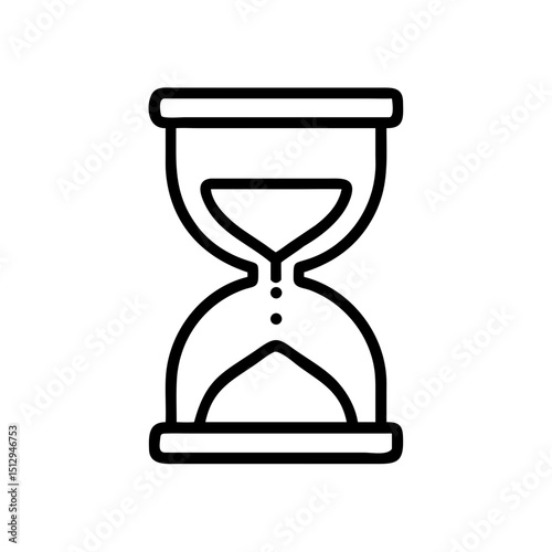 hourglass waiting loading icon design