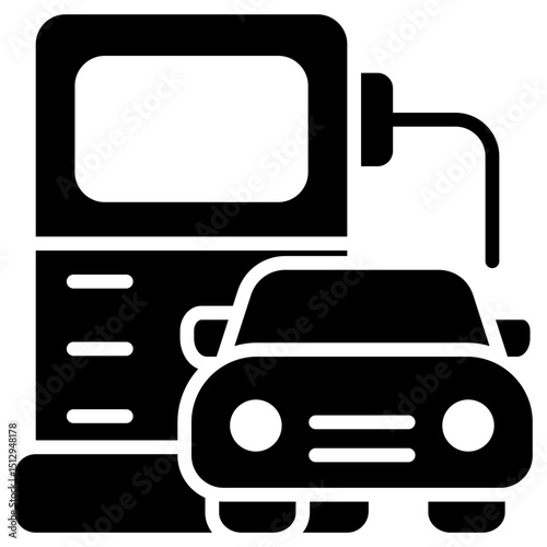 Petrol Glyph Icon