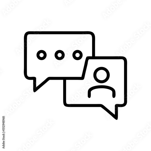 instant messaging chat icon design
