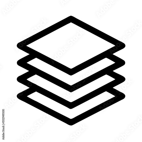 layers stack design icon design
