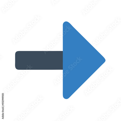 left navigation back arrow icon design