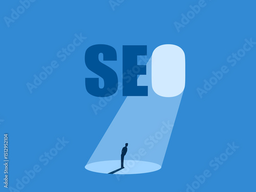SEO ,Businessman surfing the internet,Website exploration