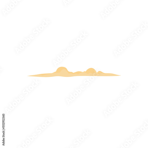 Eid Al Adha cloud. Vector illustration
