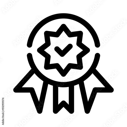 Award line icon