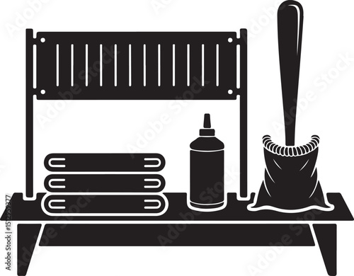 set of kitchen utensils
