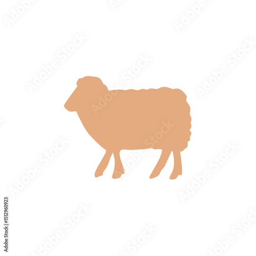 Eid Al Adha sheep and goat. Celebration of Muslim holiday the sacrifice