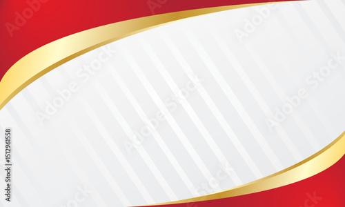 Modern abstract gold and red wallpaper. Suitable for certificate backgrounds