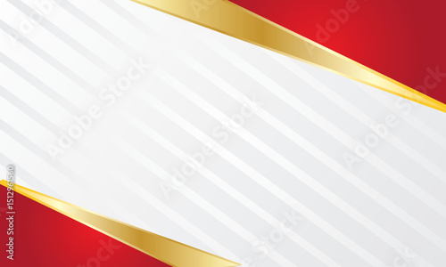 Gold and red abstract background. Suitable for certificate