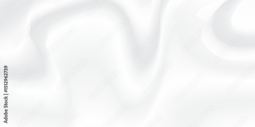 Obraz premium Smooth elegant white silk vector or satin luxury cloth texture background. White gray satin texture that is white silver fabric silk background.