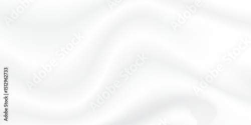 Smooth elegant white silk vector or satin luxury cloth texture background. White gray satin texture that is white silver fabric silk background.