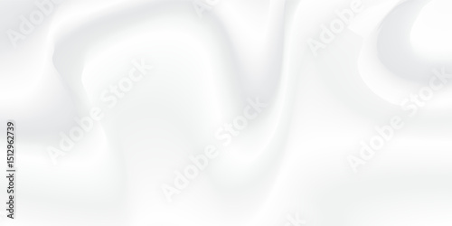 Smooth elegant white silk vector or satin luxury cloth texture background. White gray satin texture that is white silver fabric silk background.
