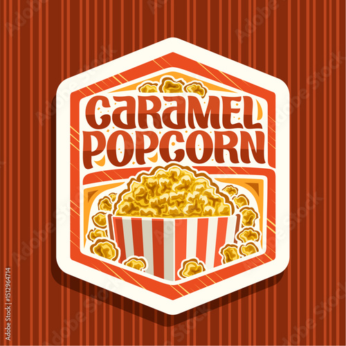 Vector logo for Caramel Popcorn