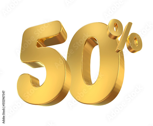 50 Percent Golden offer in 3D