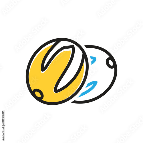 Multi color icon for mace