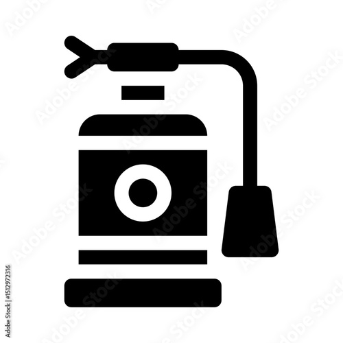 Fire extinguisher glyph icon