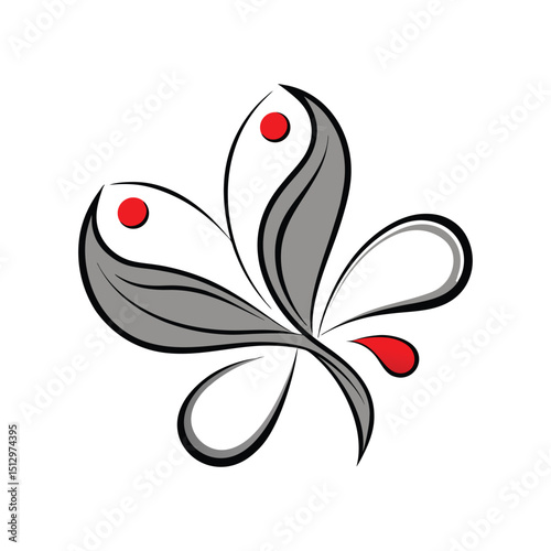 Abstract Chestnut Leaf Design for Facebook Cover