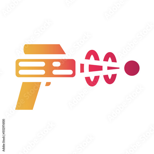 gun Gradient icon