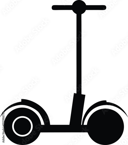 A child on a red toy tricycle, an isolated vehicle of fun and transport