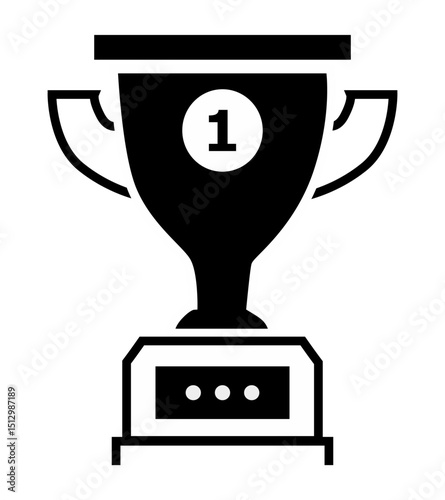 Trophy and awards ranking vector 