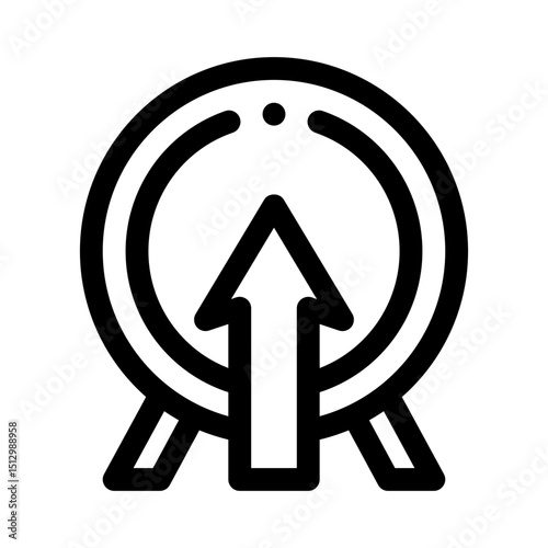 Goal line icon