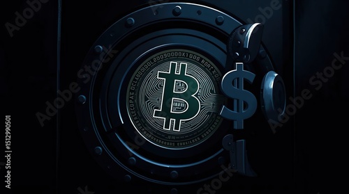 Secure Digital Currency Vault Bitcoin & Dollar Symbiosis Revealed