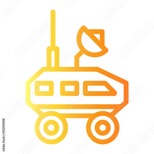 rover Line Gradient Icon