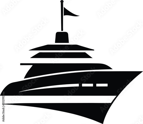 Luxury transport vessels including isolated yachts and high-speed motorboats illustrate ocean voyages and nautical adventures on white water