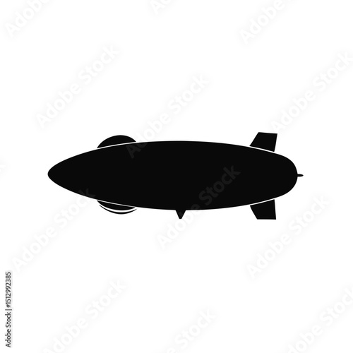 A whimsical cartoon illustration depicts an isolated man fishing from a flying zeppelin, using a fish-shaped balloon as bait to attract a hooked fish from the sky