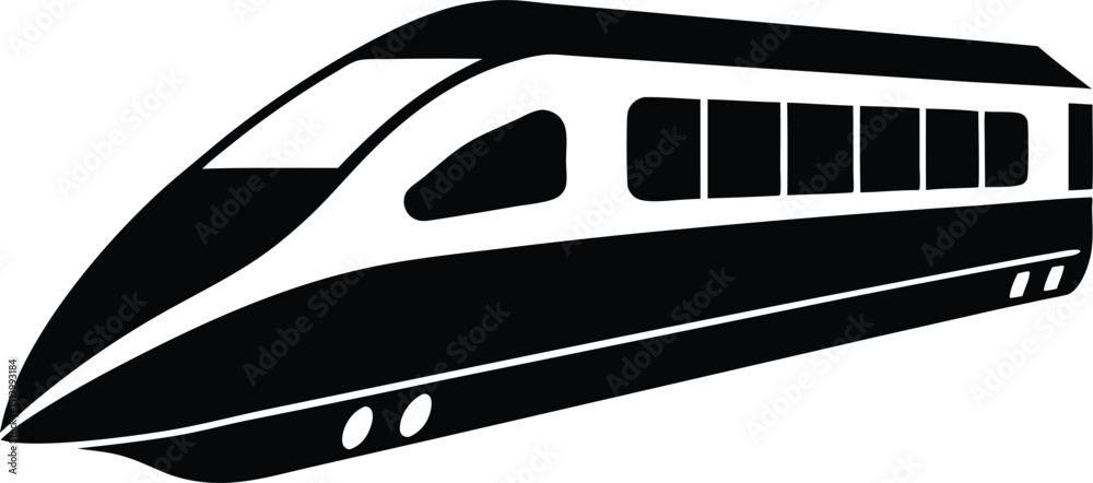 Locomotive power propels urban transit passengers at high vitesse through a modern gare, showcasing the rapid movement of rail technology