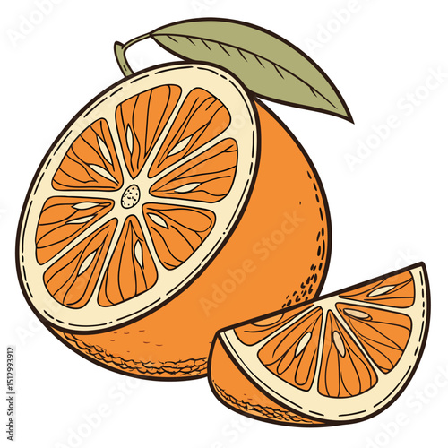 Orange A top citrus fruit; high in vitamin C and widely juiced
