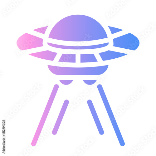ufo Gradient icon