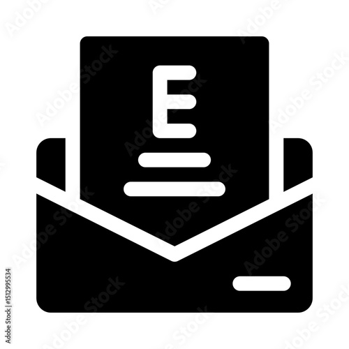 Email glyph icon