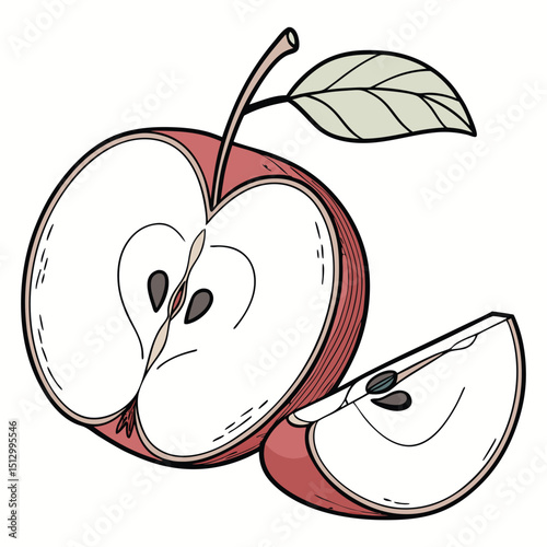 Apple Iconic worldwide enjoyed fresh or in juices, pies, and snacks