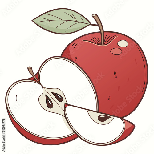 Apple Iconic worldwide enjoyed fresh or in juices, pies, and snacks