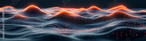 Abstract fiery landscape (2)