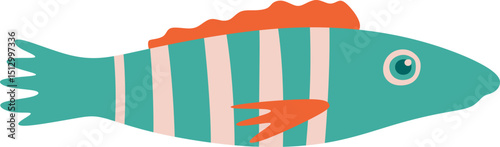 Cute Fish Illustration