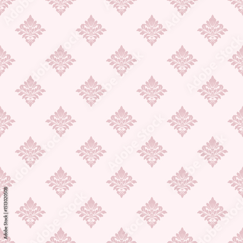 	
Elegant Damask Seamless Pattern. Vector design for Wallpaper, Fabric, Branding, Packaging, Invitations, Wedding, Home Decor Design