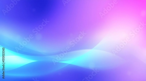 Minimal Abstract Glow – Tech-Themed Header Design
