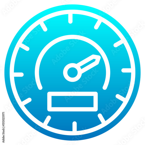 Dashboard glyph gradient icon