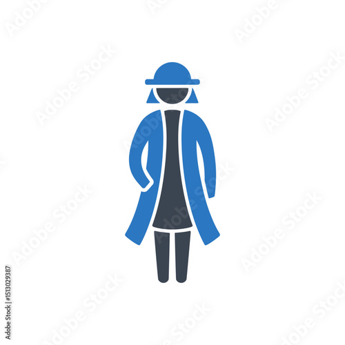Stylish Stride in Elegance Icon