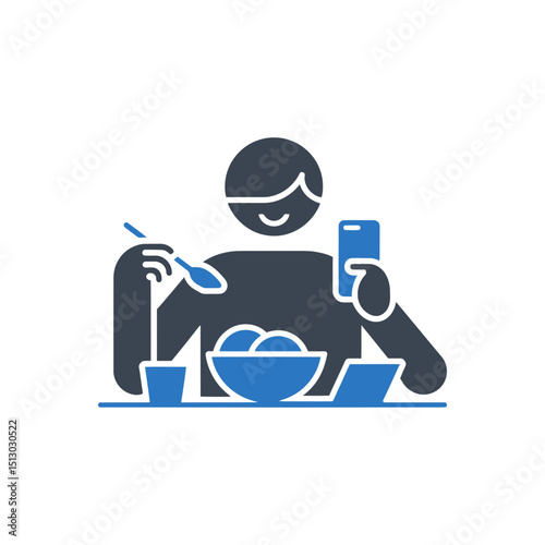 Dining Table Person Icon