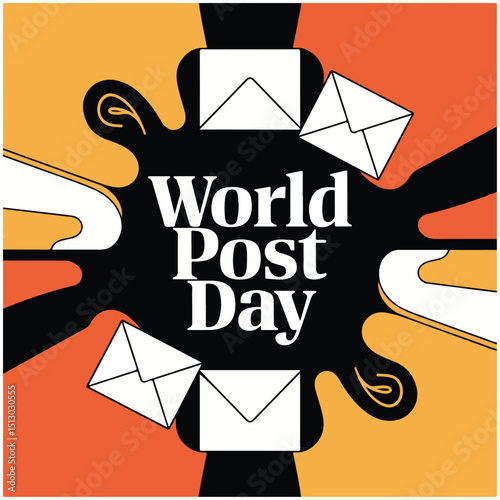 Celebrating postal services worldwide, connecting people, delivering messages, bridging global distances daily.