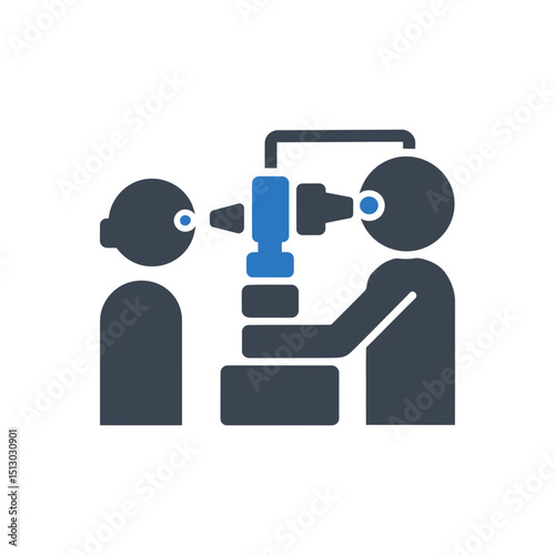 Eye Exam Doctor Icon