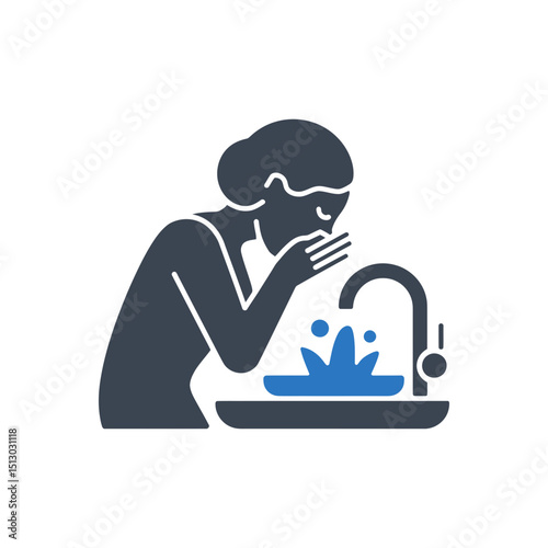 Face Washing Icon