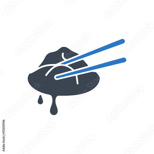 Eating With Chopsticks Icon