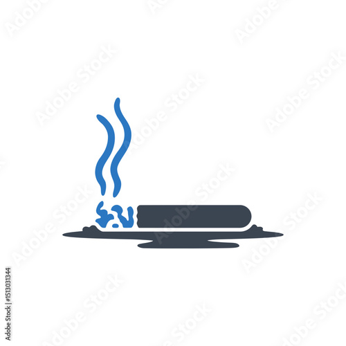 Extinguished Cigarette Icon