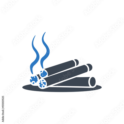 Smoking Cigarettes Icon