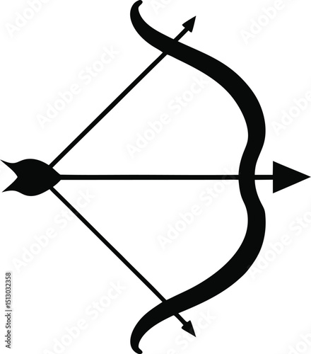 Ancient Archer's Bow and Arrow A Symbol of Skill and Precision
