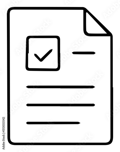 Completed Document Confirmation Checklist Approval Acceptance Form