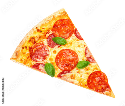 Delicious Pepperoni Pizza Slice